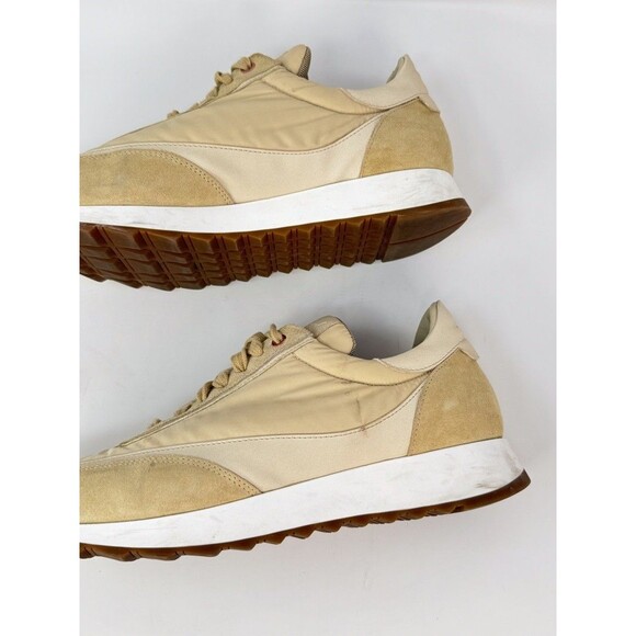 Good Man Brand Triumph Mens Shoes Brown Suede Trainer Sneakers Low Top US 10 - Picture 9 of 12